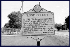 Lost Colony Roadside Marker